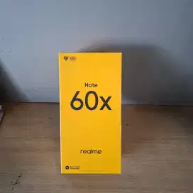 Realme note 60x ram 4+8/128 sejutaan saja
