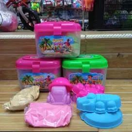 mainan anak pasir set cetakan happysand