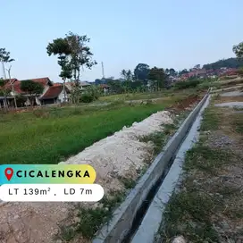 Tanah Bandung Hook 50 Meter Dari Jalan Nasional Cicalengka SHM