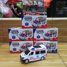 mainan anak ambulance baterai