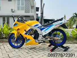 Jual motor Kawasaki Ninja Serpico SS full modif rare