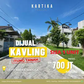 Tanah Murah Kawasan Griyo Mapan Sentosa di Tropodo Juanda