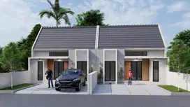 Dijual Rumah Baru cluster 2 unit di Utara pasar godean blakang auturot