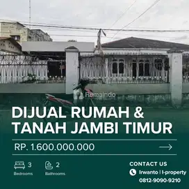 Dijual Rumah & Tanah Jambi Timur