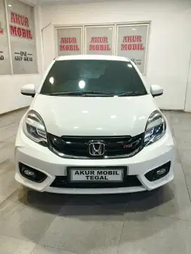 DP 20JT ! BRIO RS MATIC 2016 PUTIH FUL ORI SIAP PAKAI KREDIT MUDAH