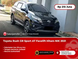 [LOW KM] Toyota Rush GR Sport AT Hitam 2021/2022