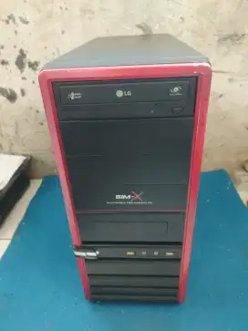 Casing pc cpu komputer simbadda simx lengkap psu dan dvd rw