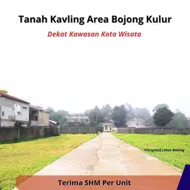 3 Jt-an Kavling SHM Area Bojongkulur, Gunung Putri. Bisa Cicil 12x