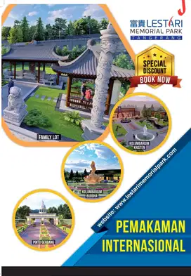 Lestari Memorial Park pemakaman modern ekslusif rapi dan bersih