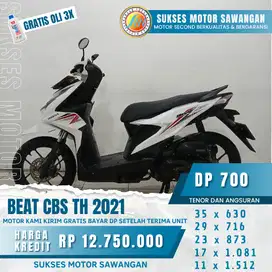 Terima tuker tambah dengan motor lama anda guys BEAT CBS 2021
