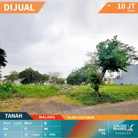 Tanah View Danau Siap Bangun di Telaga Golf Araya Malang