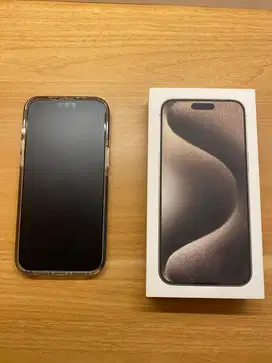 iPhone 15 Pro Max 256GB iBox  - Natural Titanium + Free Case Castify!