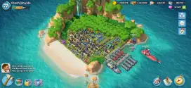 akun boom beach dan clash royale diamond 12 K
