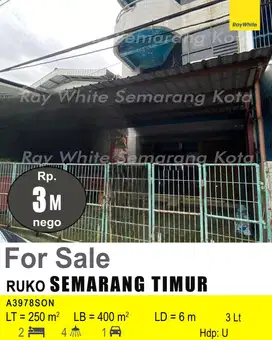 DIJUAL RUKO DI SEMARANG TIMUR A3978