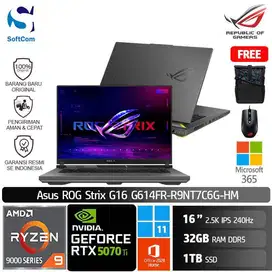 Asus ROG Strix G16 G614FR-R9NT7C6G-HM/Ryzen9-9955HX3D/32GB/1TB/RTX5070