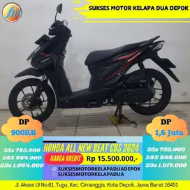 HONDA ALL NEW BEAT CBS 2024 CASH/KREDIT SYARAT MUDAH KTP/KK