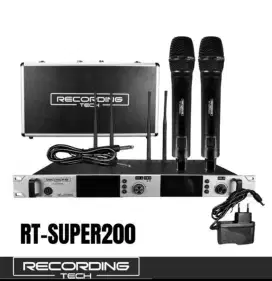 Mic Wireless Recording Tech RT200 Super MKII Ex Unboxing