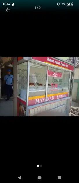 Dijual cepat gerobak nasi.. mau pindahan