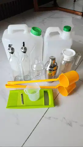 Paket Alat Usaha Bekas Mulus - untuk Minuman & Dapur - Hanya 60rb!
