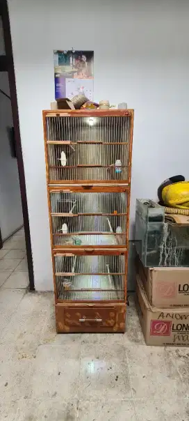 Sangkar Susun 3 burung