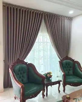 Dijual Tirai Gorden Jendela Gordyn Mewah Hordeng Terbaru Murah
