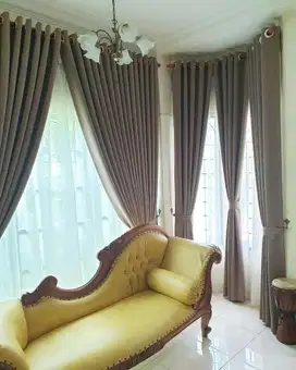 Jual Tirai Gorden Jendela Gordyn Mewah Hordeng Terbaru Murah