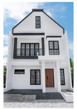 RUMAH MODERN EUROPEAN STYLE 2 LANTAI - PALATIUM LIVING SIDOARJO