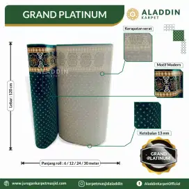 Karpet Aladdin Tipe Grand Platinum Harga Terjangkau | Karpet Masjid