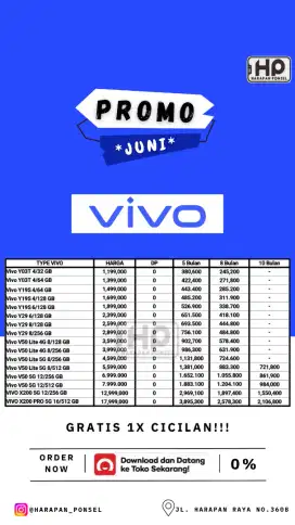 PROMO KREDIT VIVO BISA TANPA DP