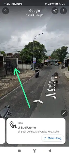 Dijual Pabrik & Gudang Jl Budi Utomo Mulyorejo Malang