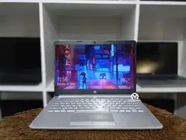HP 14S ram 4GB SSD 256GB Backlight win 10 ori