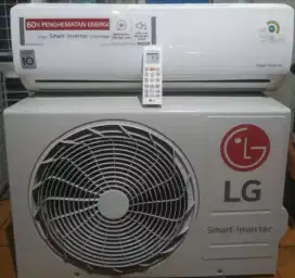 AC LG 1 PK smart inverter + pasang