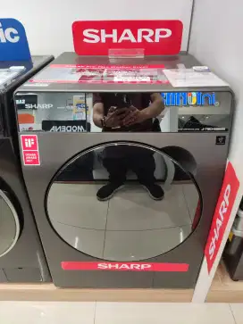 MESIN CUCI SHARP FRONT LOAD 10.5KG