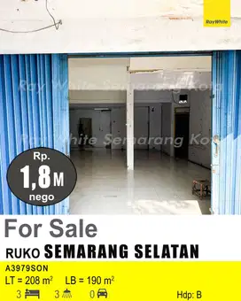 DIJUAL RUKO DI SEMARANG SELATAN A3979