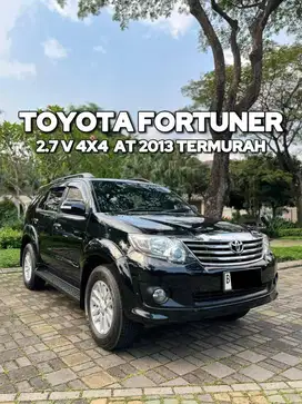 TOYOTA FORTUNER 2.7 V AT 4X4 BENSIN 2013 TERMURAH