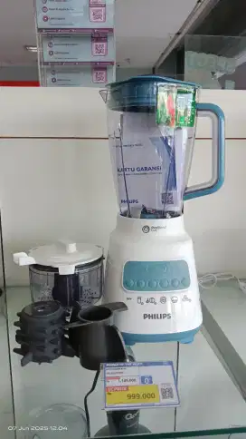 PHILIPS BLENDER 3 IN 1 MISTY DAWN BLUE 350W