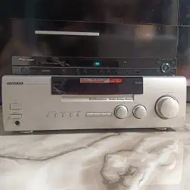 Amplifier kenwood dan dvd player pioneer
