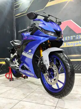 Yamaha all new R15 VVA V3 TH 2021 DP 3jt racing blue cakep