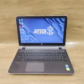 Laptop Gaming Hp Core i5 Gen 4 Ram 16GB Dual VGA bonus Mouse Baru Siap