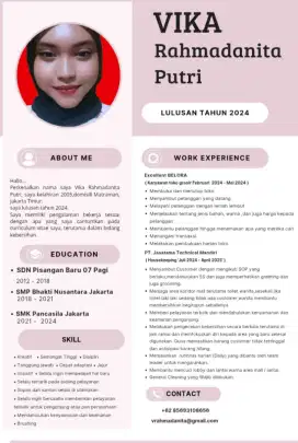 Mencari pekerjaan (halal) ,terutama dibidang kebersihan kantor.