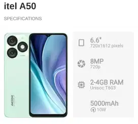 Hp itel A.50 4/64 (BARU)