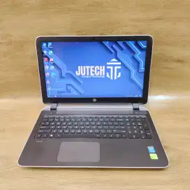 Laptop Gaming Hp Core i5 Gen 4 Ram 16GB Dual VGA bonus Mouse Baru Siap