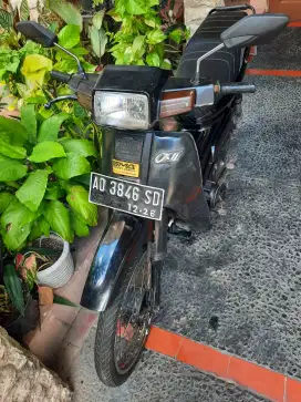YAMAHA ALFA' 96 PLAT AD BOYOLALI HITAM PJK OFF SRT KOMPLIT MESIN BAIK