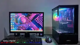 PC Gaming Editing Full Set Monitor Intel i7 2600 RAM 16GB VGA 2GB DDR5