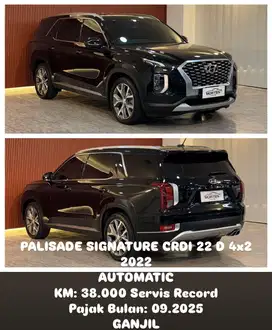 PALISADE SIGNATURE 2022 AUTOMATIC DIESEL FULL ORI