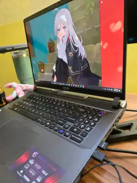 jual msi vector 17 hx karena ga kepake kaya baru pokoknya masi gacor