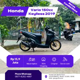 Honda Vario 150cc cbs iss keylles pgm Fi tahun 2019