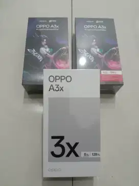 Oppo a3x ram 8/64 garansi resmi 1thn