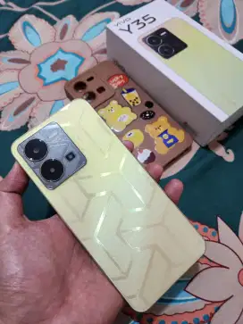 Vivo Y35 8+8/128gb fullset ex resmi vivo