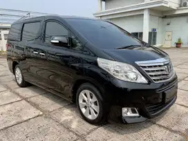 DP 10JT [LOW KM] TOYOTA ALPHARD G ATPM 2013 HITAM TT 2014 SC